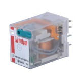 Releu electromagnetic 4PDT 12V 6A