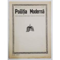 POLITIA MODERNA , REVISTA LUNARA DE SPECIALITATE , LITERATURA SI STIINTA , ANUL XI , NR.123 , MAI , 1936