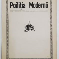 POLITIA MODERNA , REVISTA LUNARA DE SPECIALITATE , LITERATURA SI STIINTA , ANUL XI , NR.123 , MAI , 1936