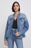 Pepe Jeans geacă din denim femei, de tranziție