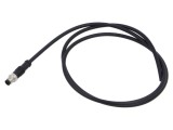 Conector M8 mufă tată drept IP67 3 PIN 3A -20&divide;80&deg;C