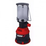 Cumpara ieftin Lampa cu gaz camping, turistica, Dedra, inox, aprindere piezo-electrica, 80 W