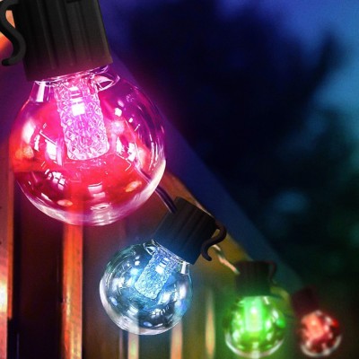 Șir de lumini inteligente - LED RGB 25 db - 17,5 m - bluetooth, 100-240V, 7W foto