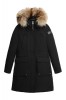Geaca iarna barbati Woolrich Yetna Raccoon Long Parka CFWWOU0571FRUT1974 neagra
