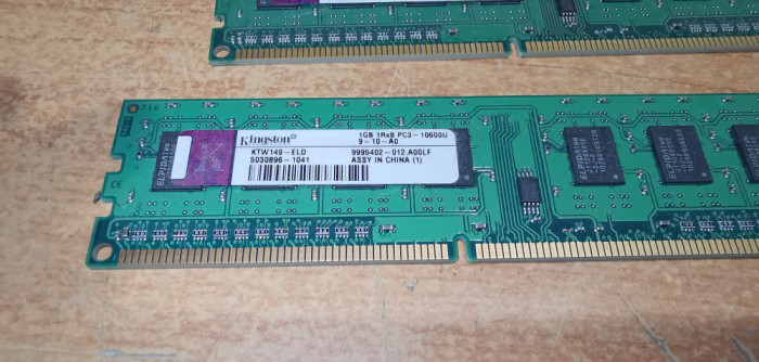 Ram PC Kingston 1GB DDR2 PC3-10600SKTW149-ELD