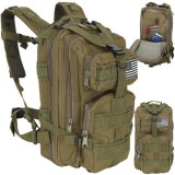 Rucsac militar verde 26L pentru drumetii, camping si uz zilnic