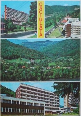 Caciulata (Carte postala circulata) foto