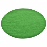 Gazon artificial cu crampoane, verde, diam. 95 cm, rotund