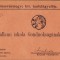 HST A2079 Plic antet Kolozsvarmegye kiraly tanfelugyeloje 1912