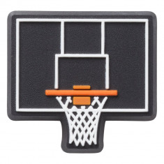 Jibbitz Crocs Black Basketball Backboard