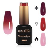 Oja Semipermanenta Termica 3 Culori LUXORISE ThermoCool - Pinky Secret 10ml