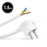 Cablu de rețea montabil, de 1,5 metri - 3 x 1,5 mm&sup2; - alb