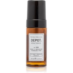 DEPOT 500 BEARD &amp; MOUSTACHE SPECIFICS NO. 508 BEARD &amp; MOUSTACHE CLEANSING FOAM spuma de curatat pentru barbă 100 ml