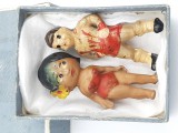 De colectie ! Mici papusi/figurine vechi anii 1930/40