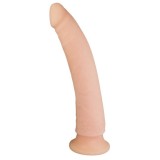 Realiste simple - Nature Skin Penis Moale cu Ventuza din Material Realist