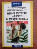 Traian Rotariu (coordonator), Metode statistice aplicate &icirc;n științele sociale
