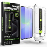 Asteroid GSM - [Fingerprint Unlock Compatible] TitanGlass CrystalHD (2 pack) - Samsung Galaxy A36 5G / A37 5G - Clear