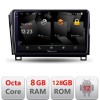 Navigatie Toyota Tundra 2007-2013 Android Octa Core Qualcomm 2K Qled 8+128 DTS DSP 360 4G Optical CarStore Technology