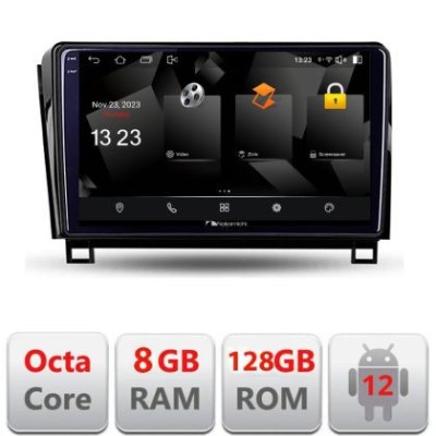 Navigatie Toyota Tundra 2007-2013 Android Octa Core Qualcomm 2K Qled 8+128 DTS DSP 360 4G Optical CarStore Technology foto