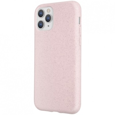 Husa Biodegradabila Forever Bioio pentru Apple iPhone 11 Pro Max, Roz foto