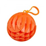 Jucarie worm fidget de decompresie, flippy, anti stres, dimensiune compacta 6 cm, dimensiune extinsa 15.5 cm, portocaliu