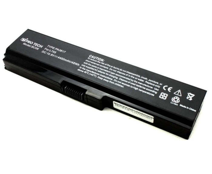 Baterie Toshibalaptop PA3817U 1BAS, laptop PA3817U 1BRS, Satellite L755, Satellite L755D