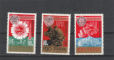 U.R.S.S. (Rusia) 1974-UPU,Centenar,Serie 3 valori,dantelate,MNH,Mi.4285-4287, Posta, Nestampilat