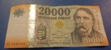 UNGARIA Bancnotă 20 000 Forint 2016 Budapest