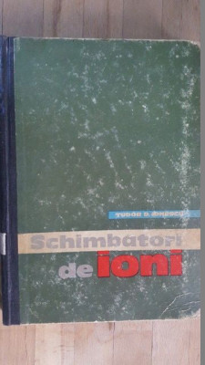 Schimbatori de ioni- Prof. Tudor D.Ionescu foto