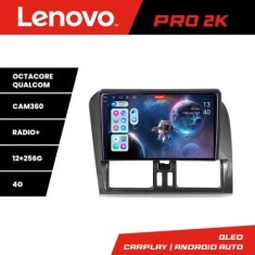 Navigatie Volvo XC60 Lenovo 8 core QLED 2K 12+256 360 Android Waze USB Navigatie Internet Youtube Radio CarStore Technology