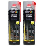 Pachet 2 x Spray Curatare Contacte Electrice Motip 500ml, Indeparteaza Oxidare, Coroziune