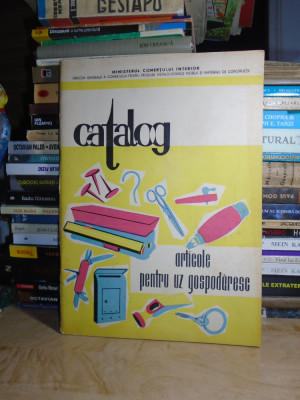 CATALOG ARTICOLE PENTRU UZ GOSPODARESC , 1965 foto