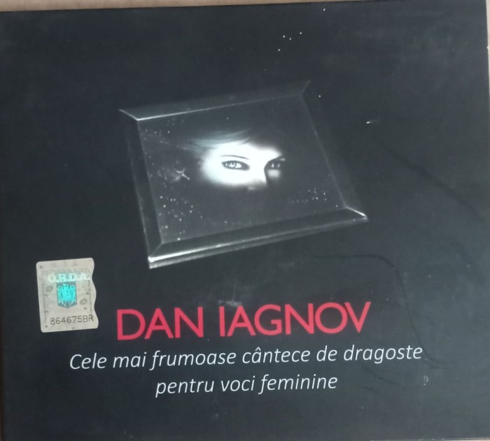 CD Dan Iagnov &lrm;&ndash; compilatie Cele mai frumoase c&acirc;ntece de dragoste pentru voci feminine