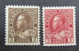 Canada 108 - 109, cota 40 dolari - timbre nestampilate
