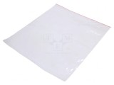 Pungă cu fermoar 500x450mm polietilenă
