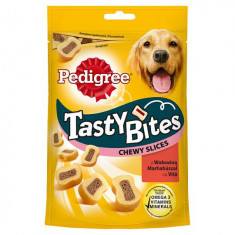 Recompense pentru caini Pedigree Tasty Bites Cheesy, 140g foto