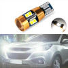 Bec LED W5W Canbus Alb Pur 6000K 700lm, 12V, 22 SMD 3030, Pozitie, Interior, T10, Durata 50000h