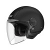 Casca open face SMK Laminar Solid negru mat