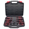 Set Surubelnite Impact Profesional Toolhub 12 Buc Cr-V SL PH Diverse Dimensiuni, Trusa Compacta