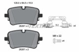 Set placute frana disc Audi A5, A6 C8, A7, A8 D5, Q7, Q8; VW Touareg Motor 2.0 TDI, 2.0 TDI quattro, 2.0 Tfsi, 2.0 Tfsi quattro, 64.6x129x16.9mm, OE