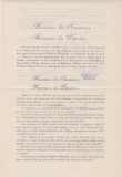 Regatul Romaniei Document oficial Regele Ferdinand I 1920 &ndash; discurs adresat Parlamentului include anunț logodnă Principele Carol