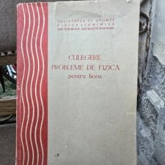 Culegere probleme de fizica pentru liceu
