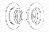 FERODO DDF321 PREMIER Disc frana