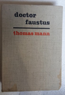 (C476) THOMAS MANN - DOCTOR FAUSTUS foto