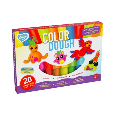 Set plastilina Lovin 20 pcs 15gr - Color Dough foto