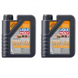 Cumpara ieftin Pachet 2 litri Ulei Motor Semisintetic Liqui Moly Leichtlauf Performance 10W-40