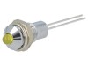 Lampă LED Galbenă &Oslash;6,2mm IP40 pentru PCB