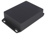 Carcasă universală neagră 94x119x34mm cu lame de fixare