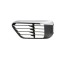 Grila bara fata BMW X1 (F48), 06.2015-, fata, partea stanga, cu material argintiu