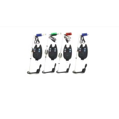 SET 4 SENZORI /AVERIZORI PESCUITSI 4 SWINGERI CU LED LUMINOSI